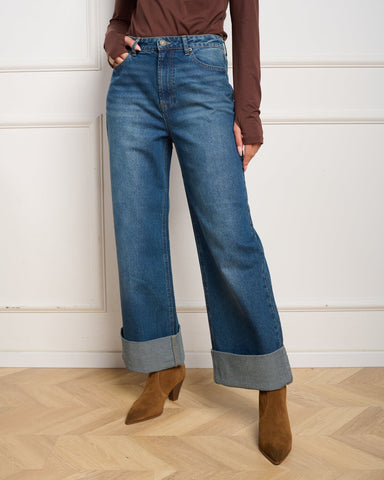 מכנסי ג'ינס לנשים ROMONA בכחול