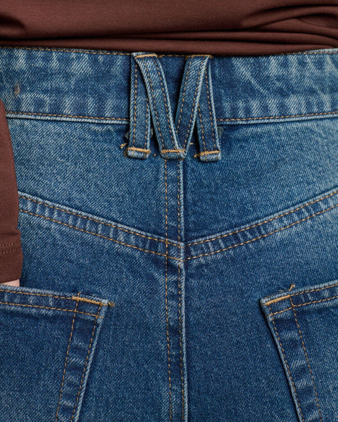 סטיב מאד - מכנסי ג'ינס לנשים ROMONA בכחול