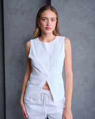 ווסט לנשים WESLEY בלבן