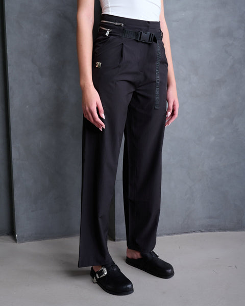 סטיב מאד - מכנסיים ארוכים לנשים RIO בשחור