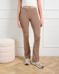 מכנסי טייץ לנשים MELANIA-P בחום בהיר