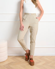 מכנסיים ספורטיביים לנשים DANNY-P בבז'