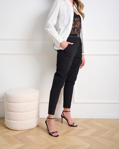 סטיב מאד - מכנסיים ספורטיביים לנשים DANNY-P בשחור