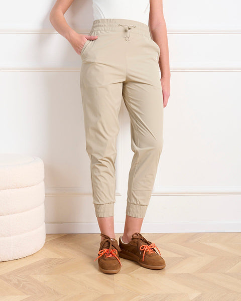 סטיב מאד - מכנסיים ספורטיביים לנשים LESLIE-P בבז'