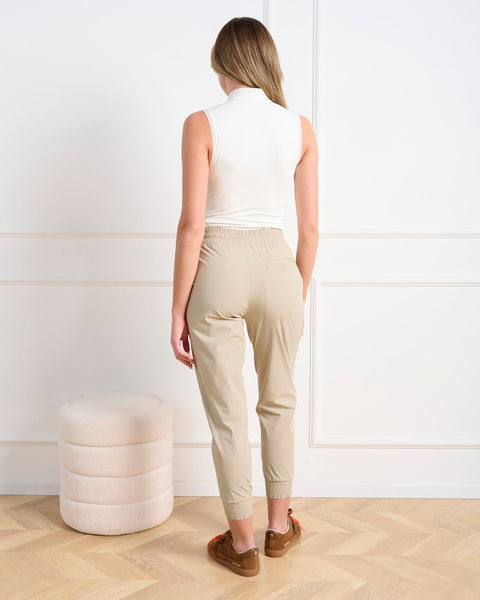 סטיב מאד - מכנסיים ספורטיביים לנשים LESLIE-P בבז'