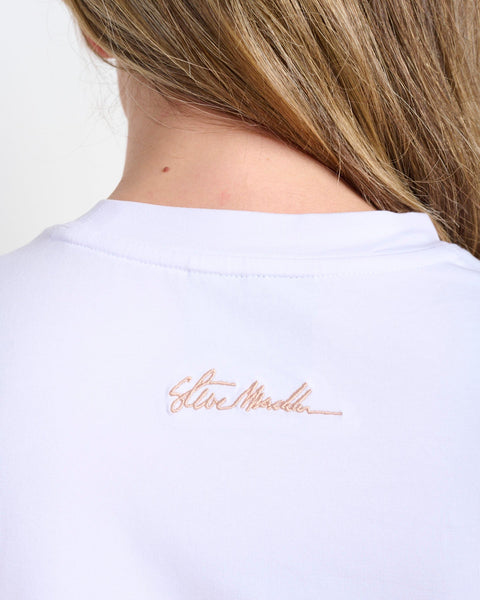 סטיב מאד - חולצת טי לנשים GINA בלבן