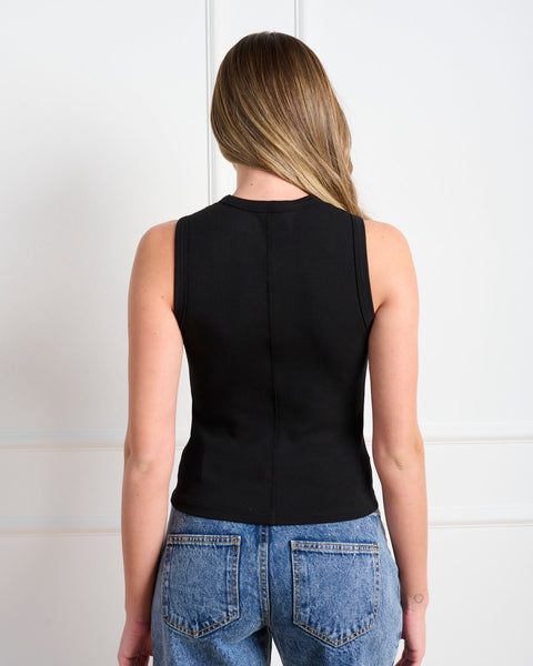 סטיב מאד - גופייה לנשים SANDY בשחור