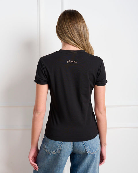 סטיב מאד - חולצת טי לנשים GINA בשחור