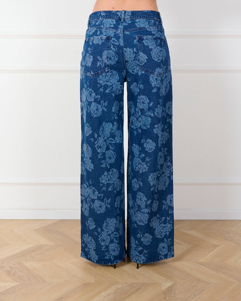 סטיב מאד - מכנסי ג'ינס לנשים JAXON בכחול ג'ינס