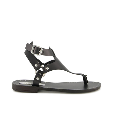 סנדלי עור לנשים JASEY בשחור