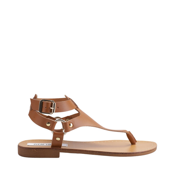 סטיב מאד - סנדלי עור לנשים JASEY בחום