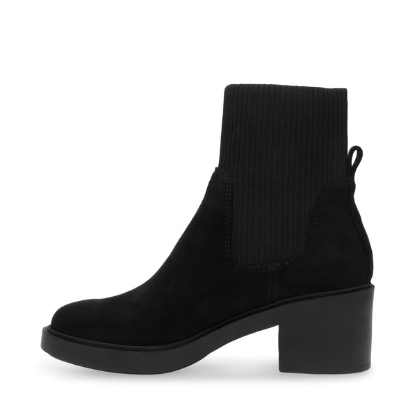 סטיב מאד - מגפוני זמש לנשים AK-FARIA בשחור