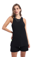 גופיית אוברסייז בשחור STM2127632