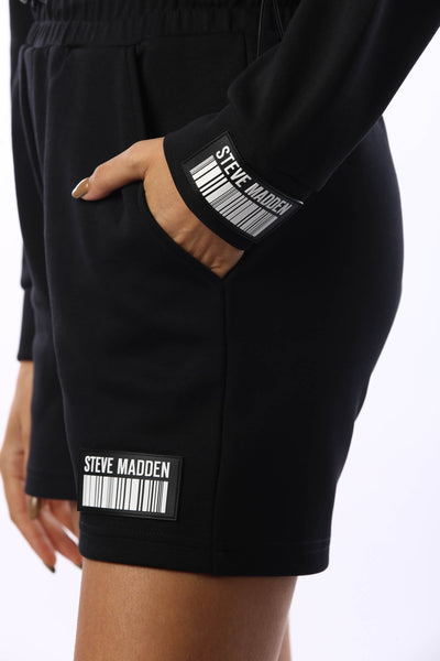 סטיב מאד - מכנסי טרנינג קצרים לנשים STM2117101 בשחור