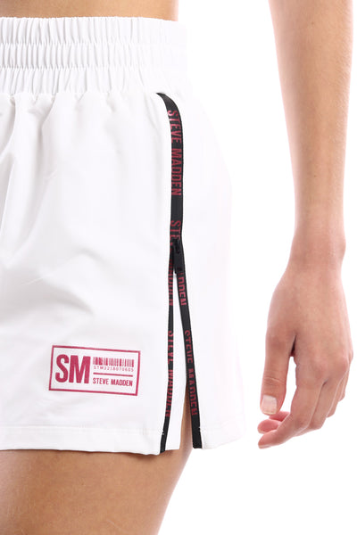 סטיב מאד - מכנס ספורטיבי קצר בלבן STM2127710