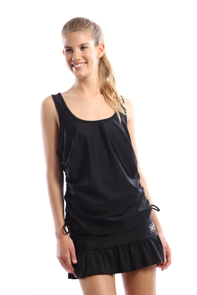 סטיב מאד - גופיית כיווצים בשחור מטאלי STM2127610