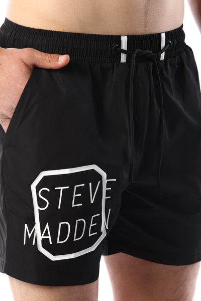 סטיב מאד - מכנסי בגד ים לגברים STM2226100 בשחור