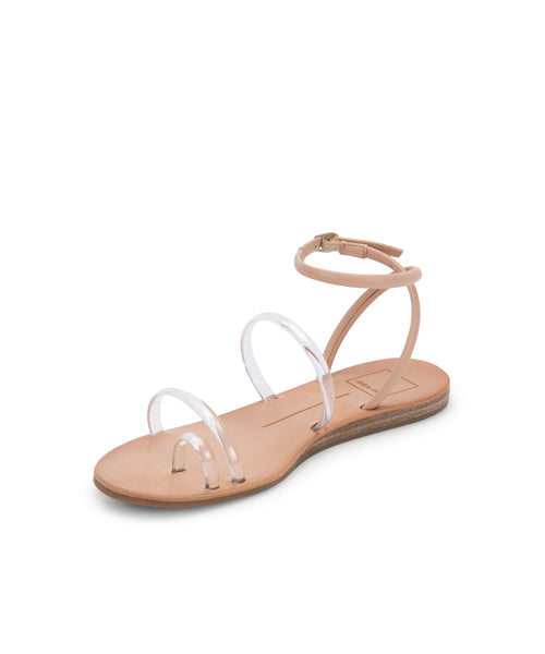 סטיב מאד - סנדלים שטוחים לנשים DAREN בשקוף