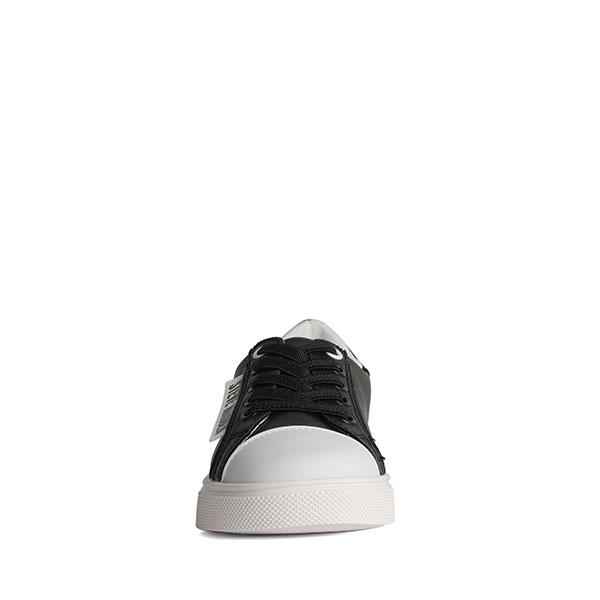 סטיב מאד - סניקרס לבנים T-CHRIS בשחור