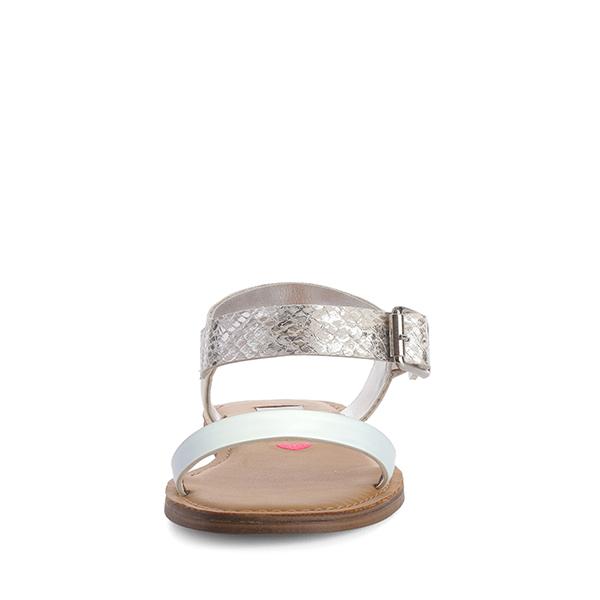 סטיב מאד - סנדלים לילדות בלבן פנינה JSTARLYN