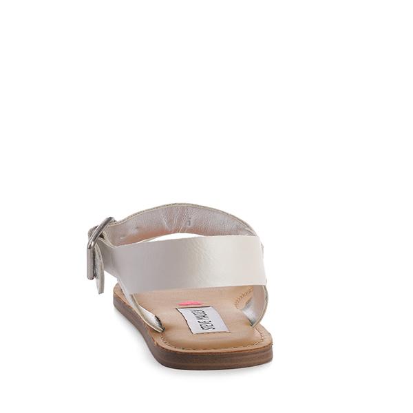 סטיב מאד - סנדלים לילדות בלבן פנינה JSTARLYN