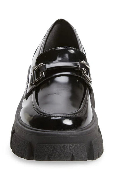 סטיב מאד - נעלי מוקסין לנשים LIVELY בשחור
