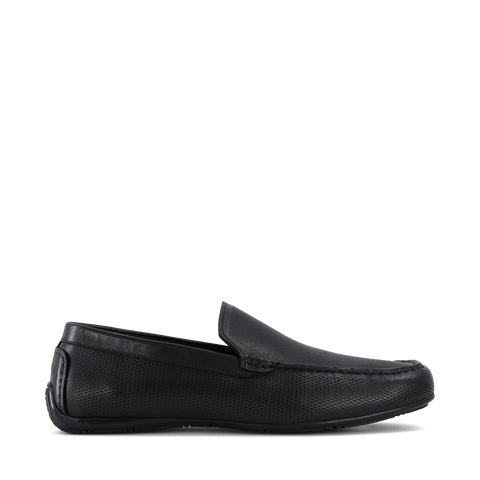 נעלי מוקסין מעור M-WILDER בשחור
