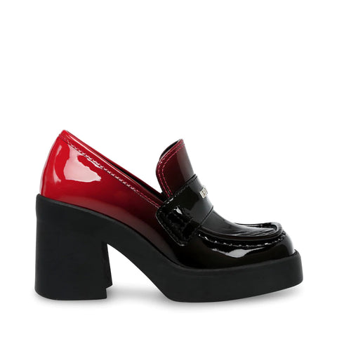 נעלי מוקסין פלטפורמה UTMOST-SM באדום שחור