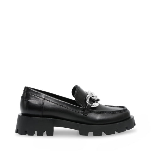 נעלי מוקסין מעור לנשים MIXUP בשחור