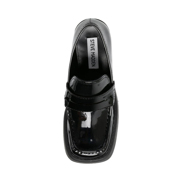 סטיב מאד - נעלי מוקסין פלטפורמה UTMOST בשחור