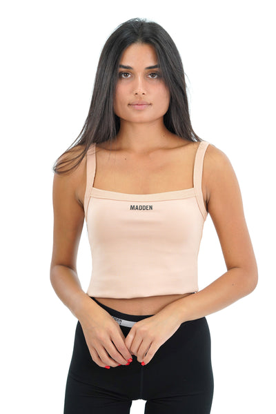 סטיב מאד - גופייה בצבע ניוד לוגו שחור STM2017205