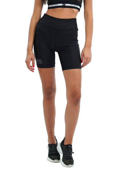 סטיב מאד - טייץ קצר בשחור מבריק STM2017704