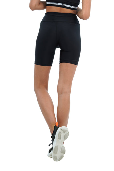 סטיב מאד - טייץ קצר בשחור מבריק STM2017704