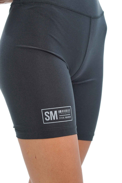 סטיב מאד - טייץ קצר בשחור מבריק STM2017704