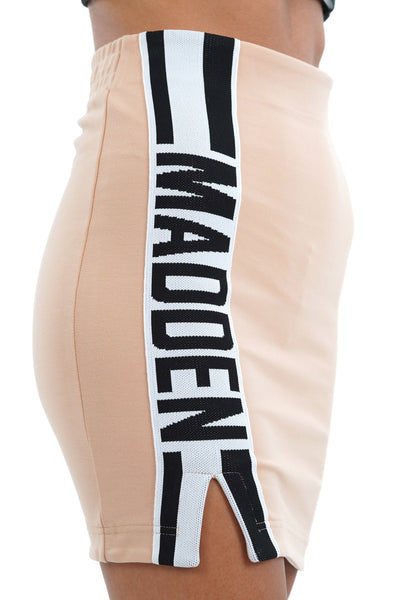 סטיב מאד - חצאית מיני ניוד פס לוגו STM2017805